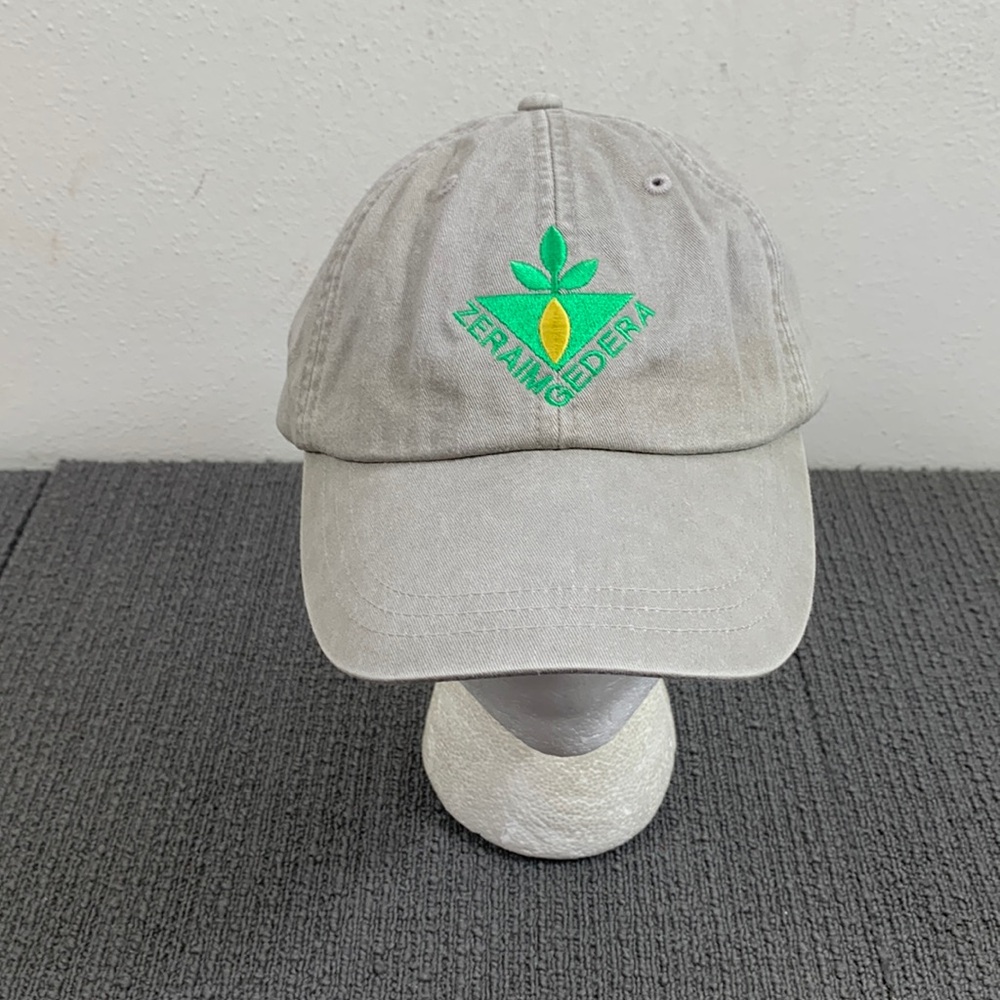 Zeraim Gedera Baseball Hat Mens Adjustable Muted Green Strapback Cap Adams